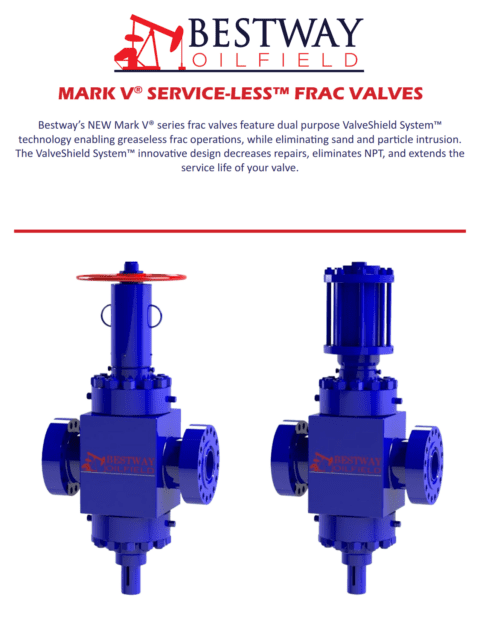 Mark V SERVICE LESS Valves Bestway Oilfield